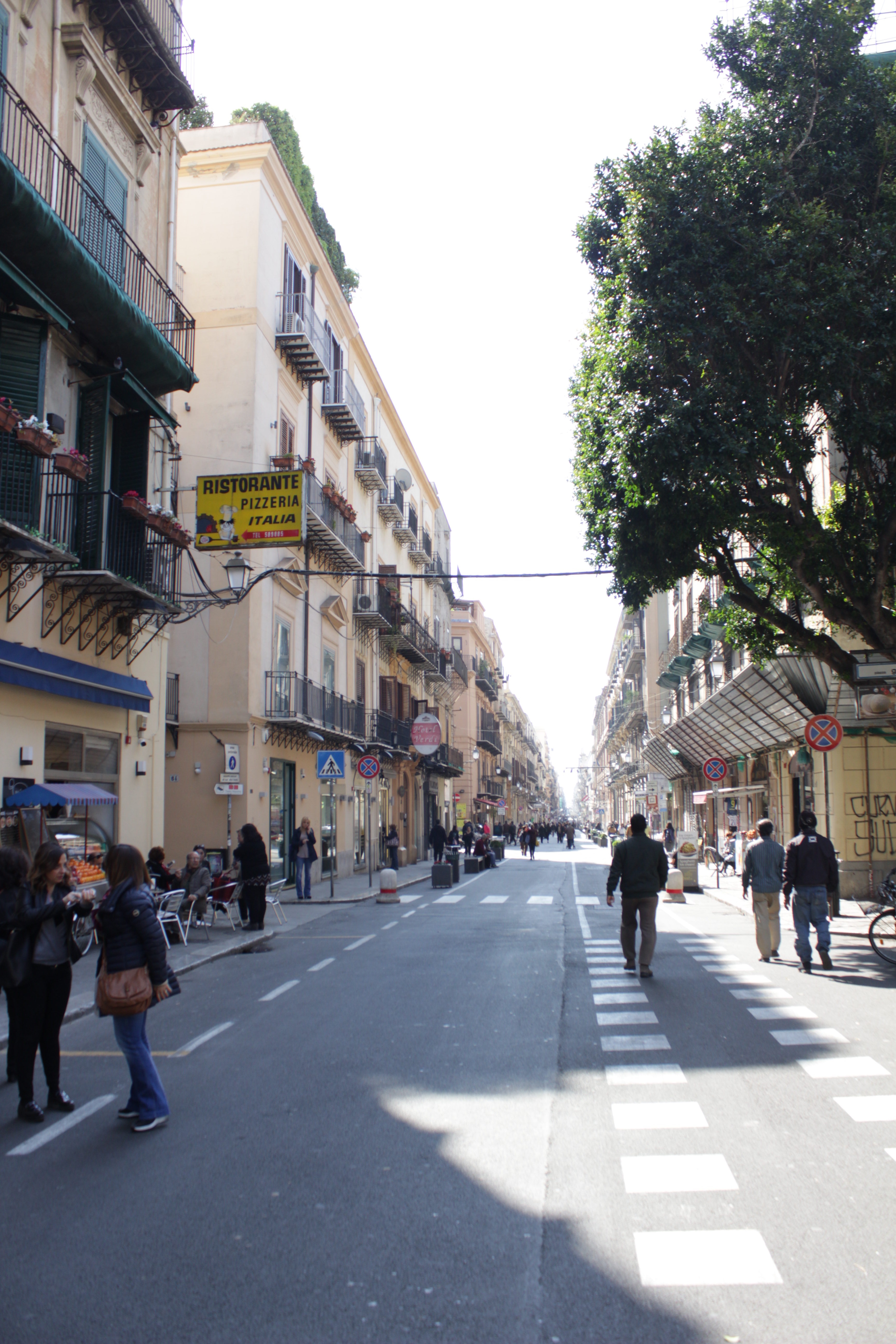 Near the Teatro Massimo, Palermo, Italy 