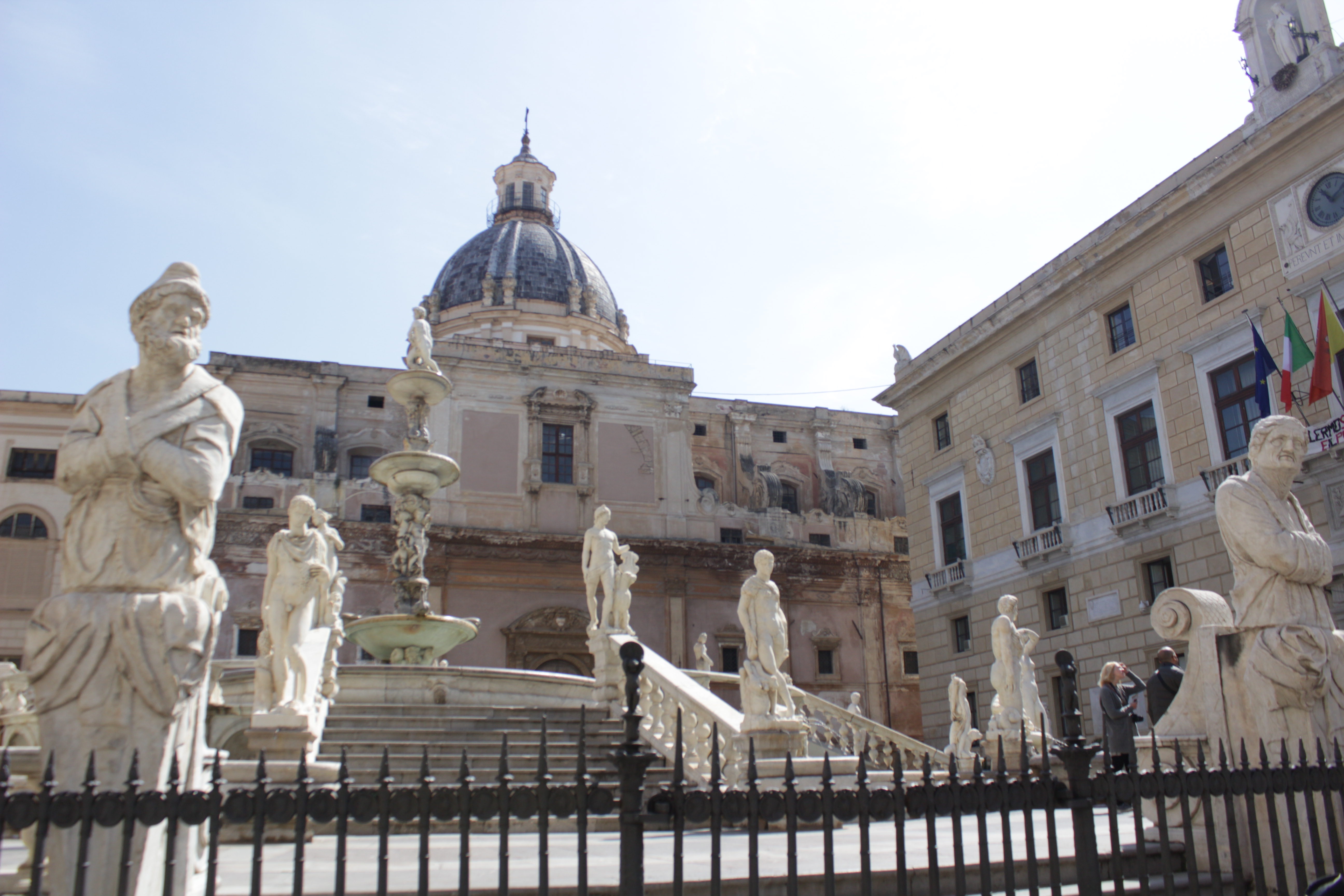 Piazza Pretoria, Palermo, Italy