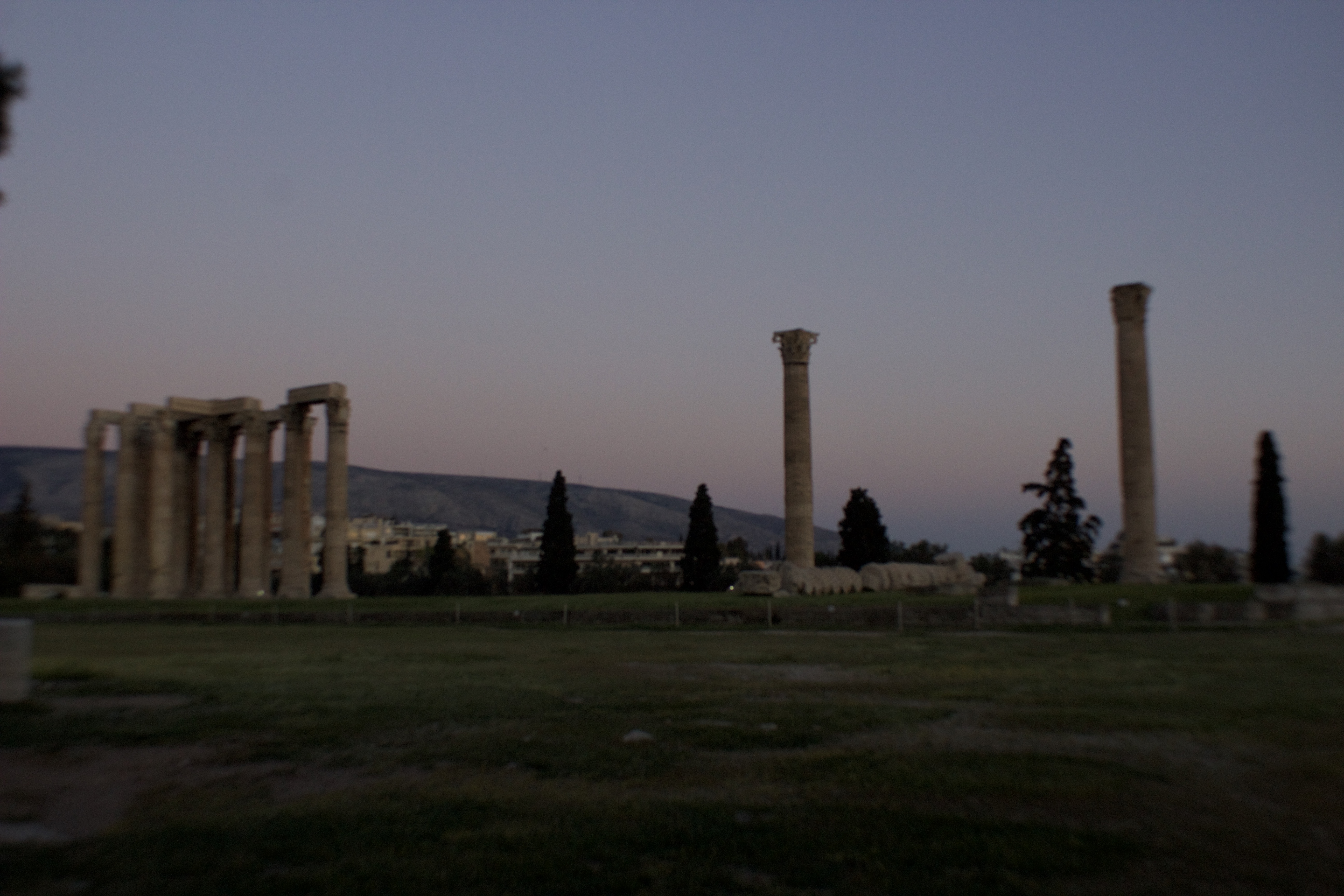 The ancient Olympic site in Athens, Greece 