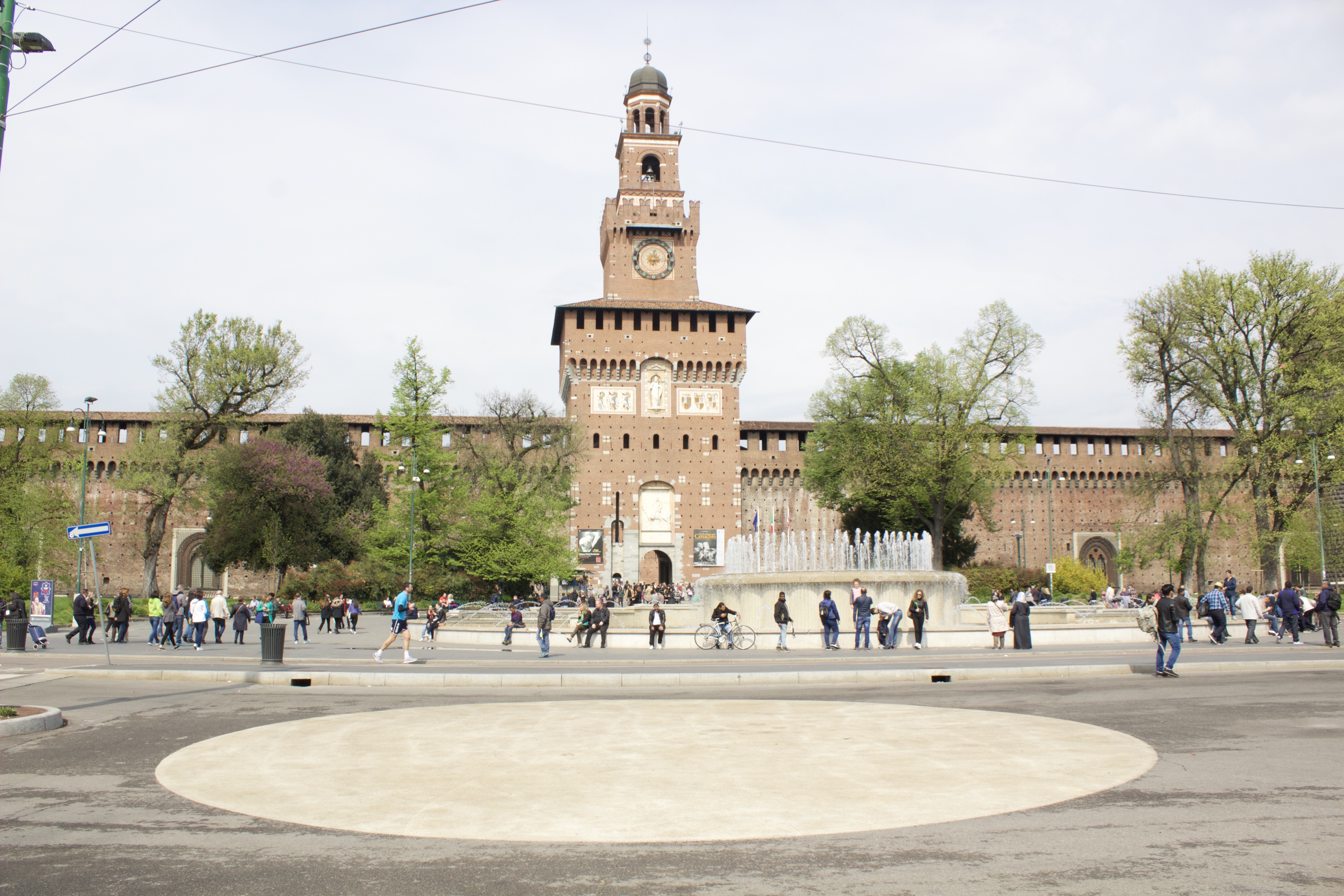 The Castello Sforza